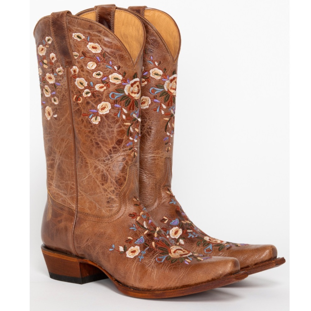 Shyanne Women's Floral Embroidered Western Boots